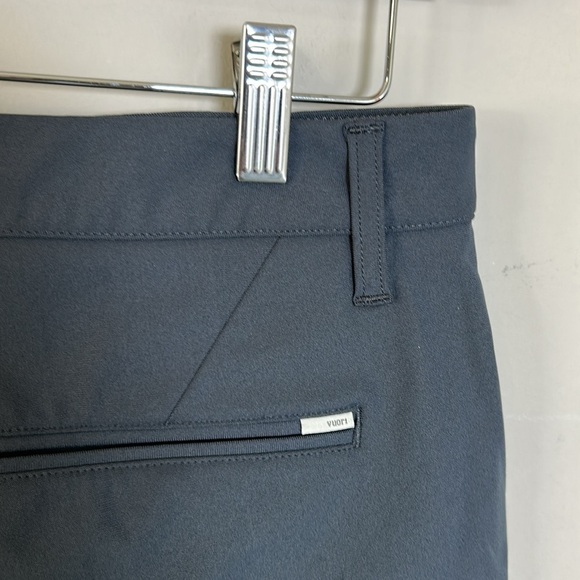 VUORI Meta Short 8 inch Mens Charcoal Grey Chino Pockets Stretch Sz 31 - Picture 6 of 10
